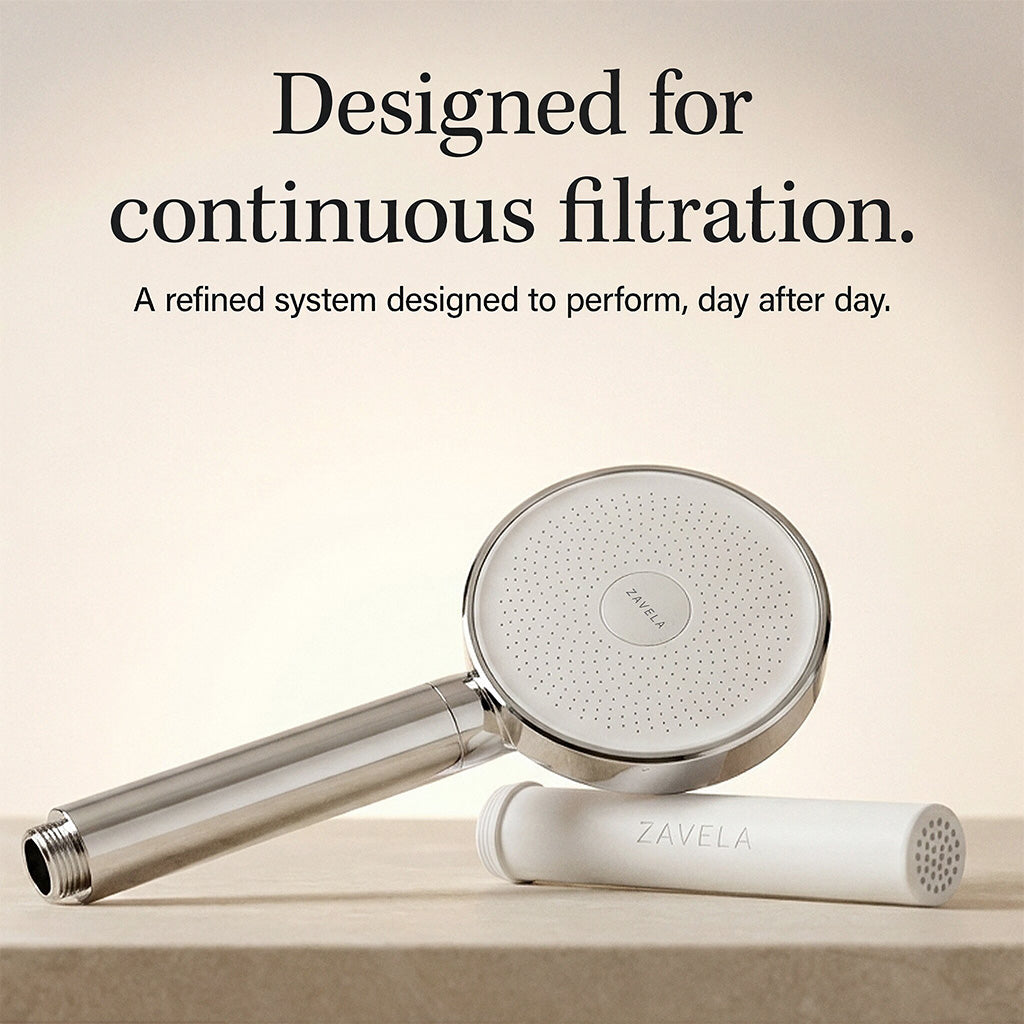 Zavela Handheld - Filtered Shower Head