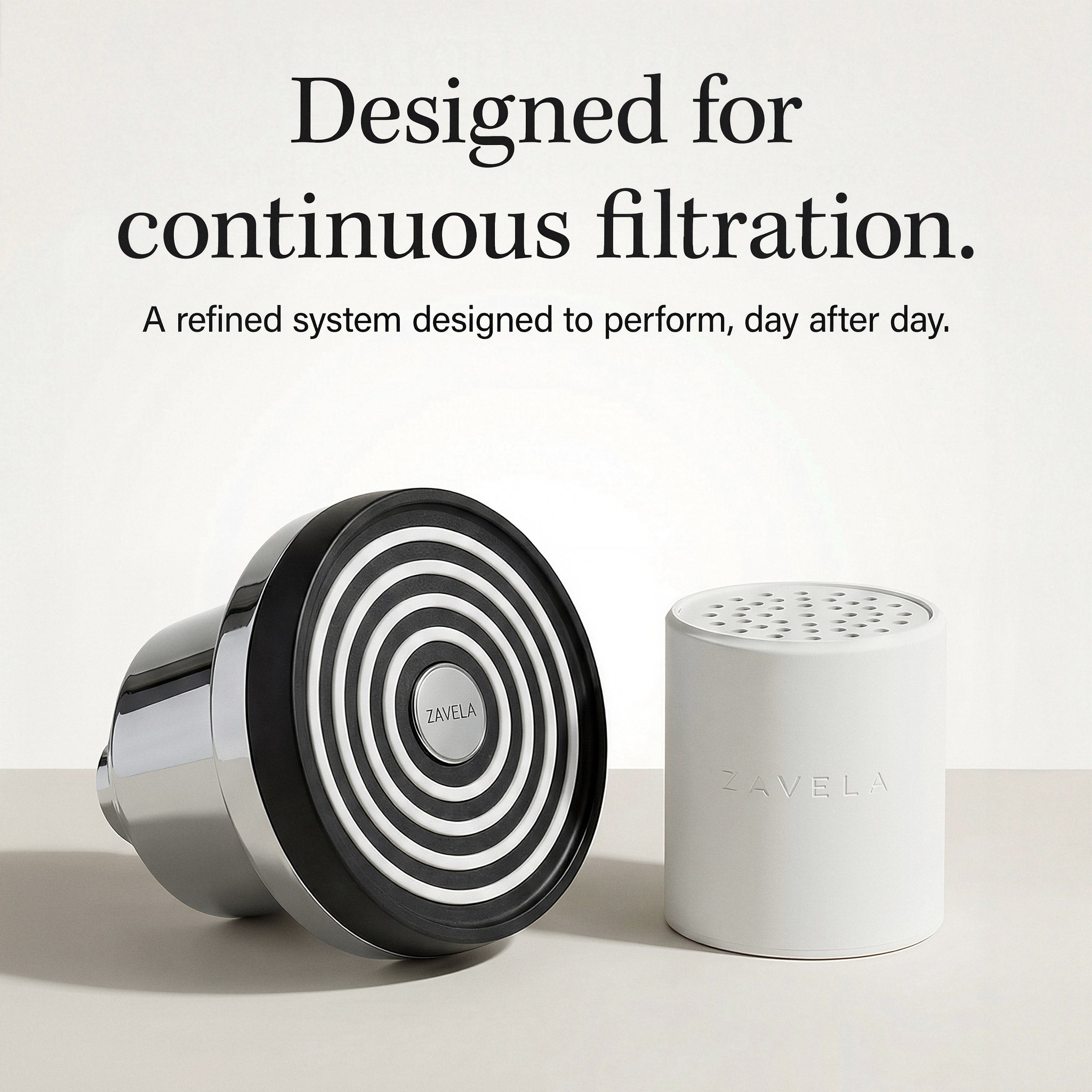 Zavela Rain - Filtered Rain Shower Head