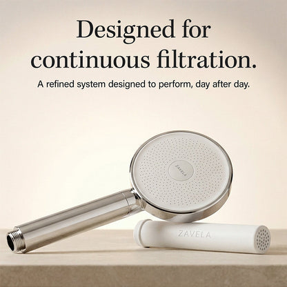 Zavela Handheld - Filtered Shower Head
